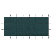 Swimming Pool Safety Cover For Rectangular Underground Pools - Green