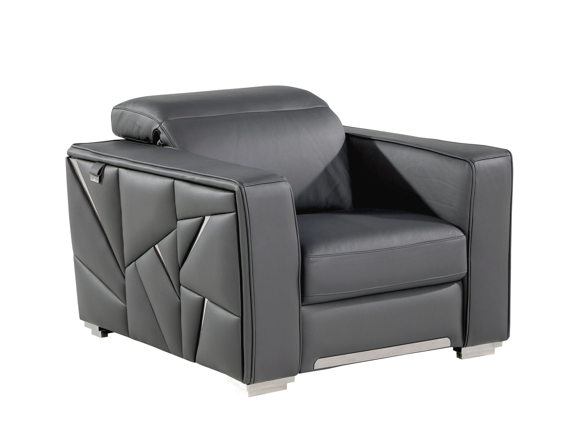 1120 - Leather Living Room Set