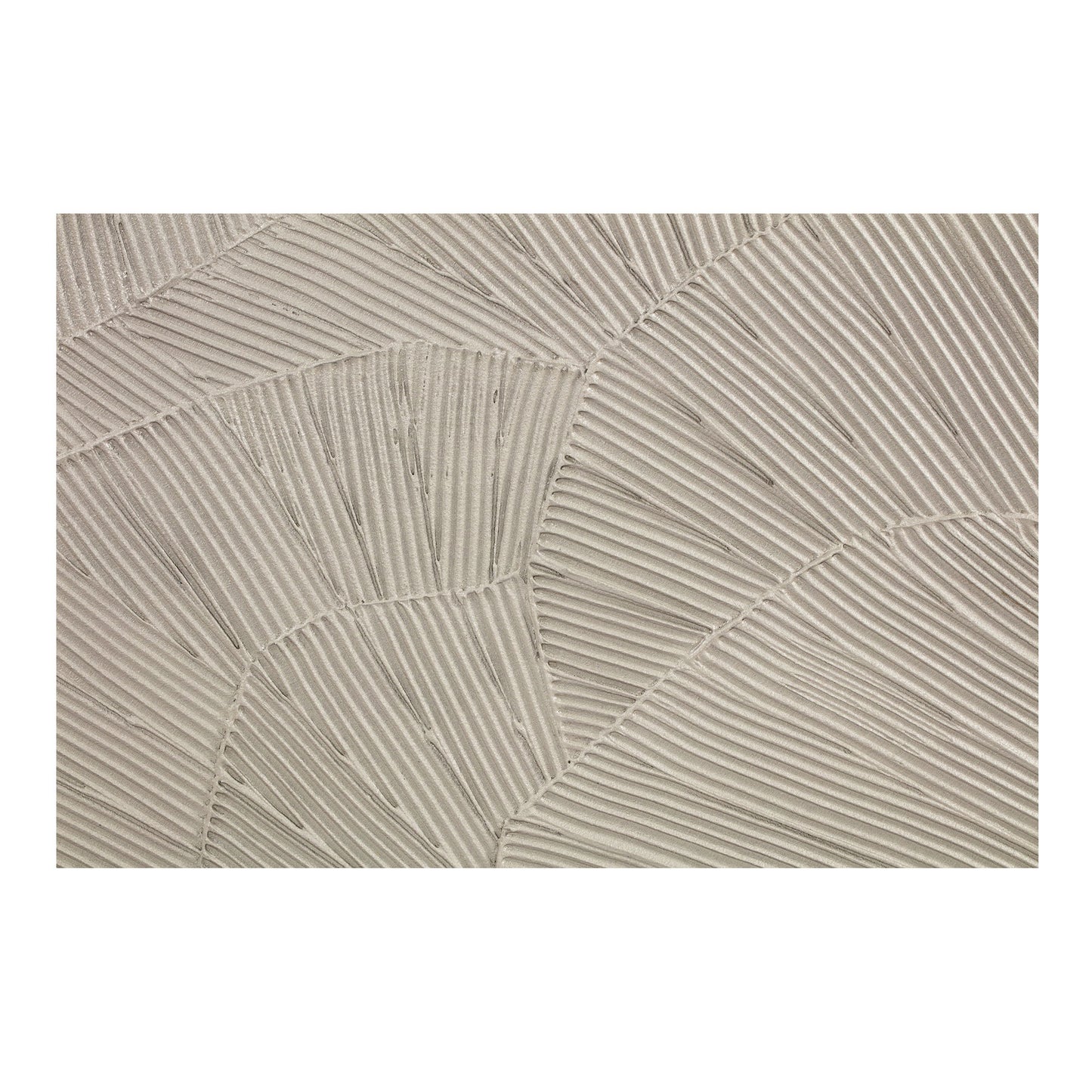 Flutter - Framed Painting - Cool Beige