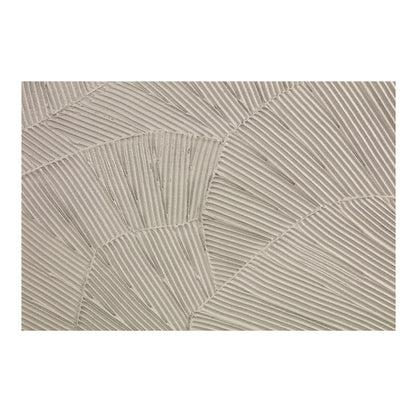 Flutter - Framed Painting - Cool Beige