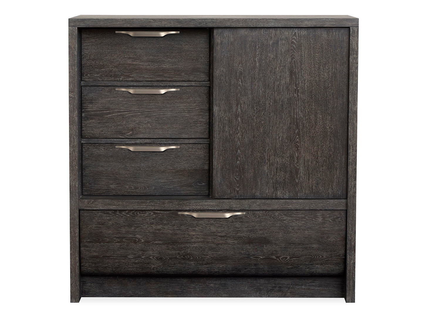 Kinsley - Sliding Door Chest - Black Heron