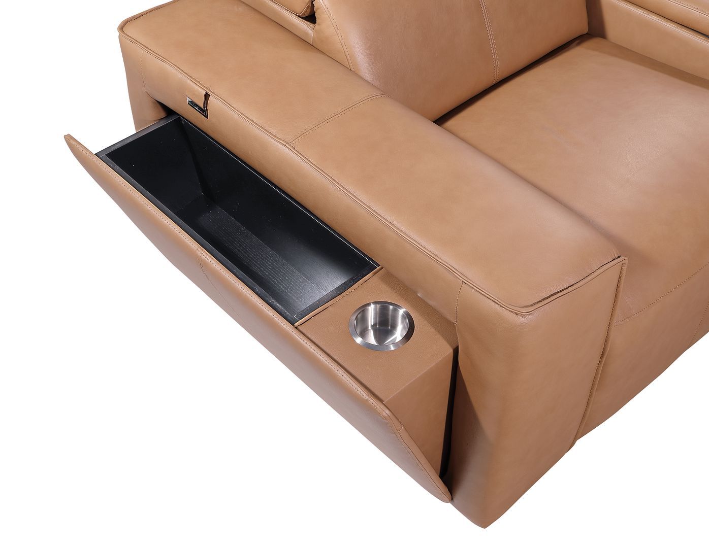 1224 - 6-Piece Modular Power Reclining Sofa, Loveseat & Chair Set In With 6 Power Recliners & Power Headrests