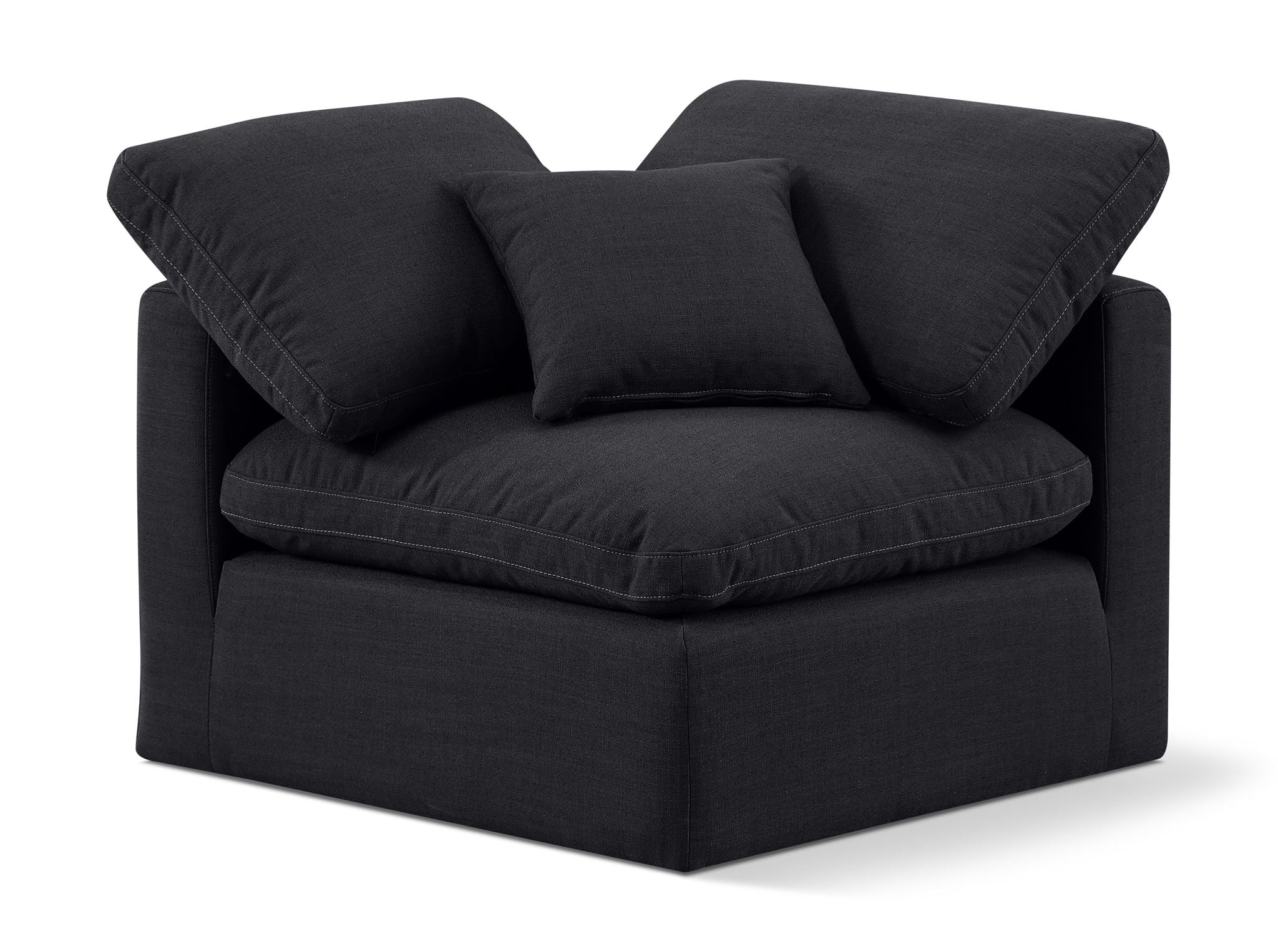 Indulge - Linen Corner Chair