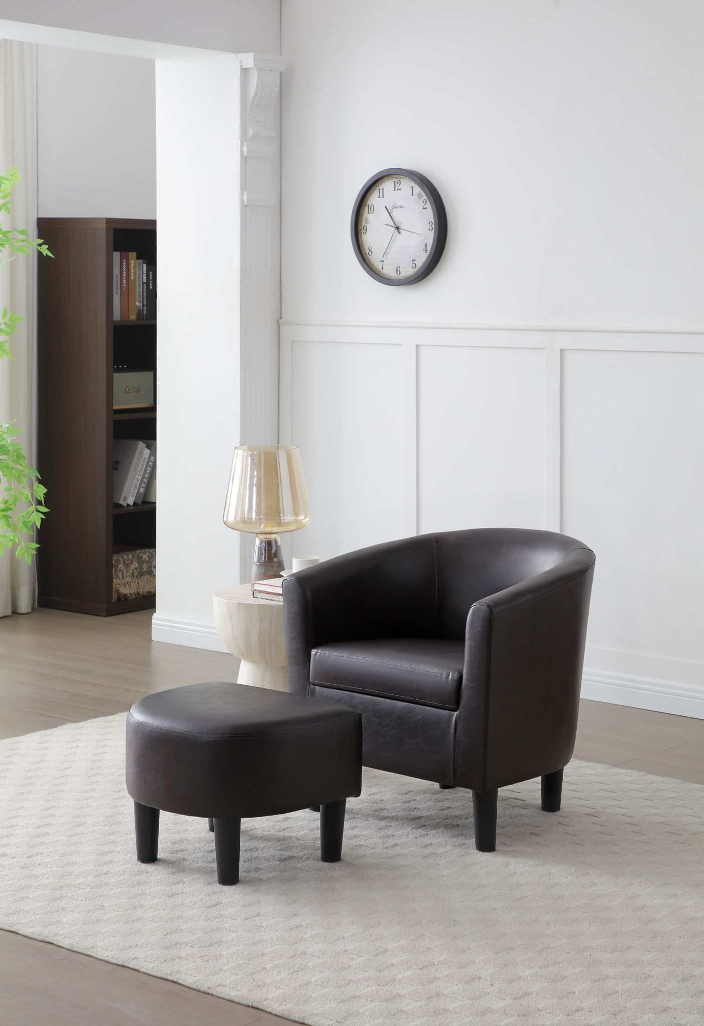 Glory Furniture - Salem - Chair & Ottoman