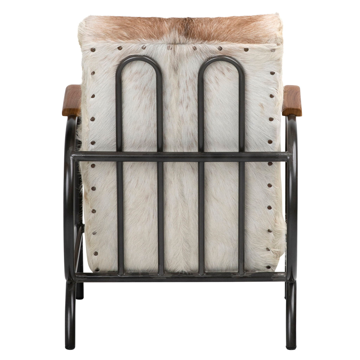 Laney - Occasional Chair - Natural Brown And White With Black