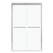 Modern Double Sliding Shower Enclosure, Tempered Glass
