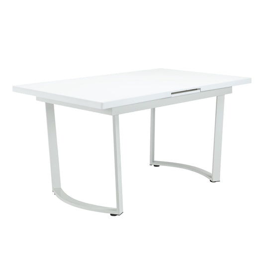Palton - Dining Table - High Gloss White Finish