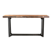 Bent - Console Table - Smoked