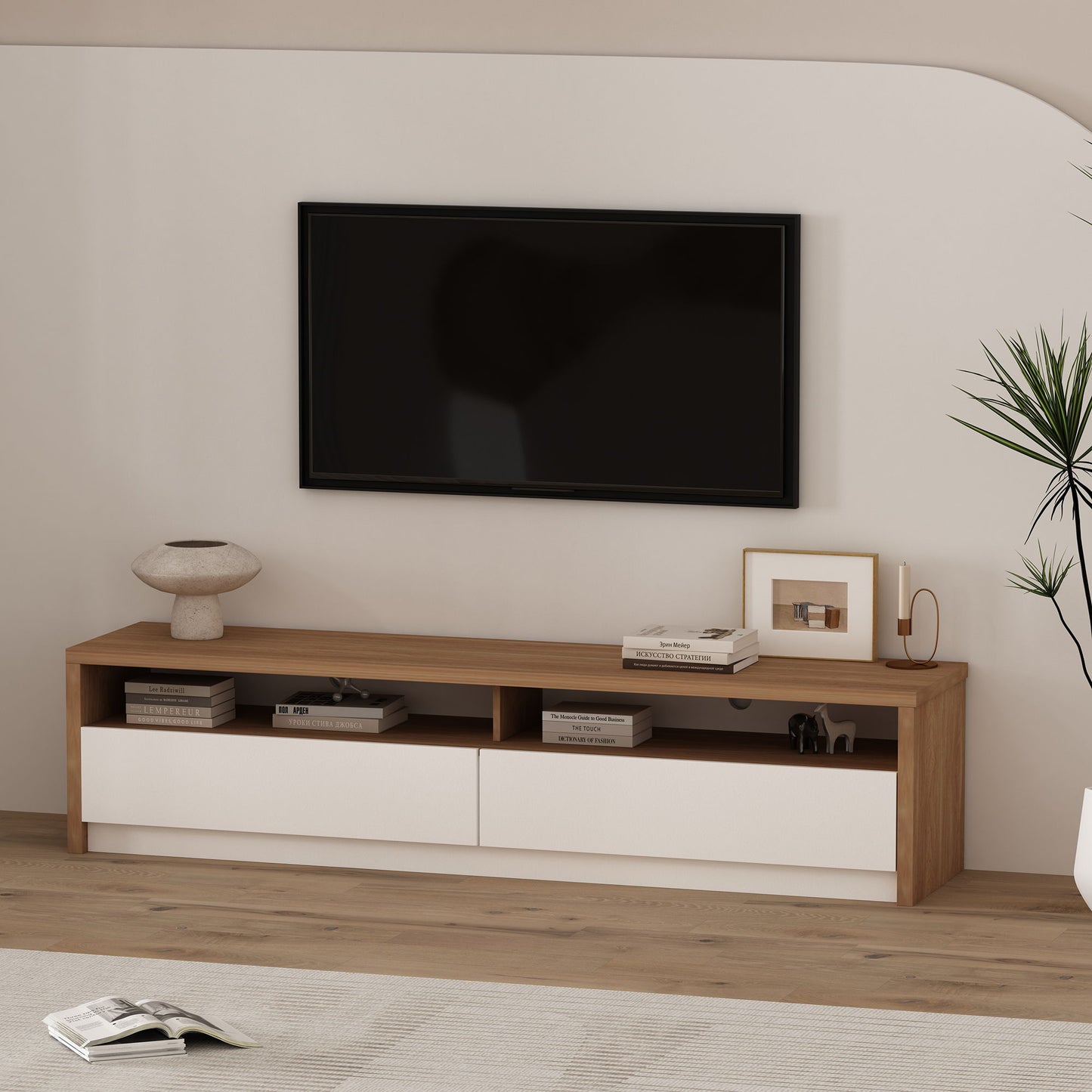 Duncan - TV Stand With Full Extension Drawers