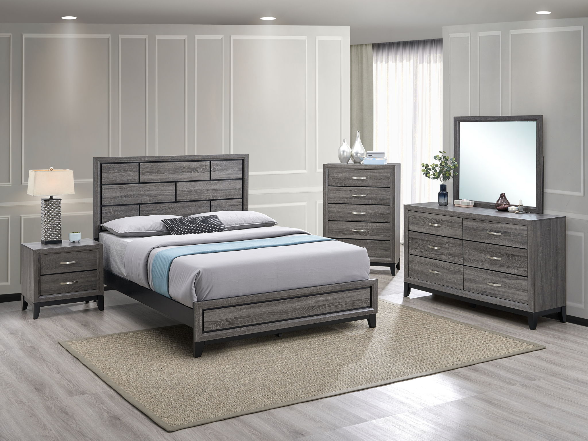 Glory Furniture - Glasgow - Nightstand