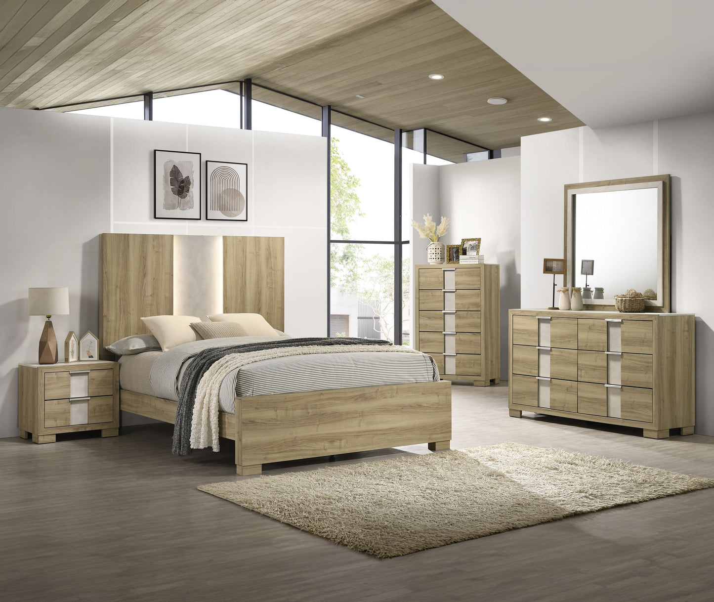 Rangley - Full Headboard - Driftwood