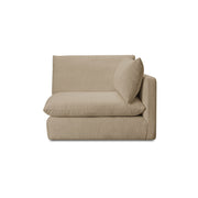 Townes - Left Arm Facing Chair - Sand