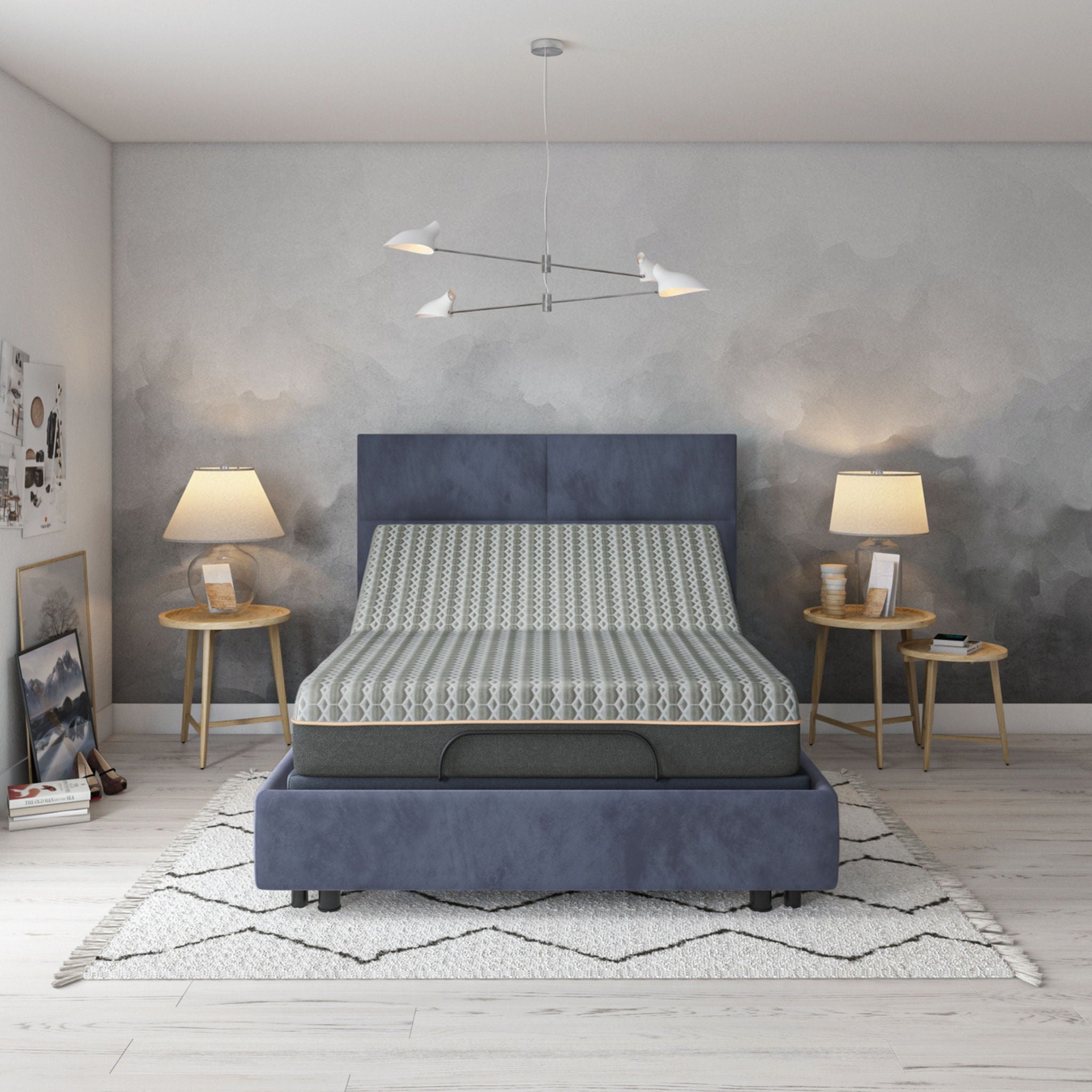 Copper Lux Hybrid - 12" Mattress With Copper Infused Contouring Memory Comfort Layer And Supportive Coil System