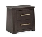 Tauren - Drawer Nightstand - Coffee Bean