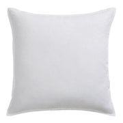 100% French Flax Linen - Euro Sham - White