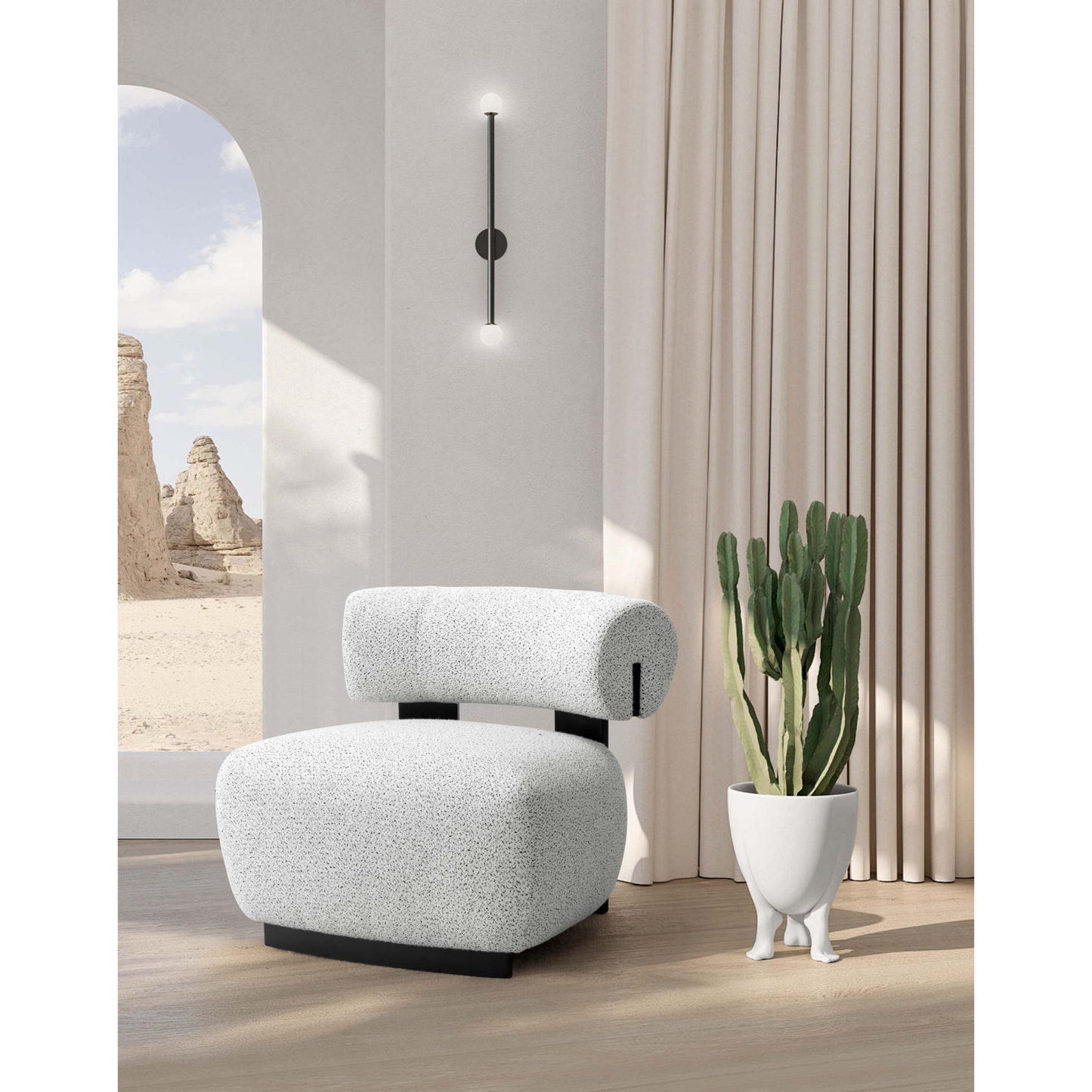 Bartow - Lounge Chair - Ivory