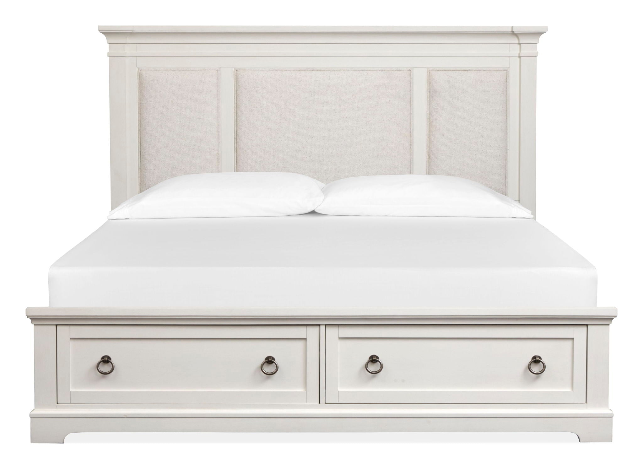 Kingston - Upholstered Panel Storage Bed