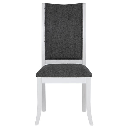 Judd - Upholstered Dining Side Chair (Set of 2) - Pearl White