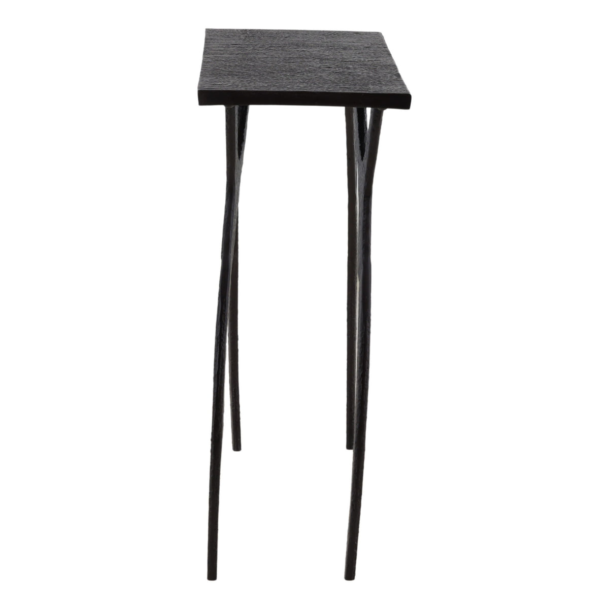 Bastien - Console Table - Black And Bronze