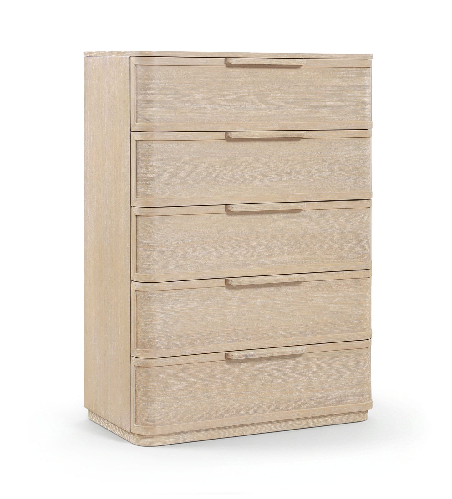 Tiberio - Oak Veneer And Solid Wood Chest