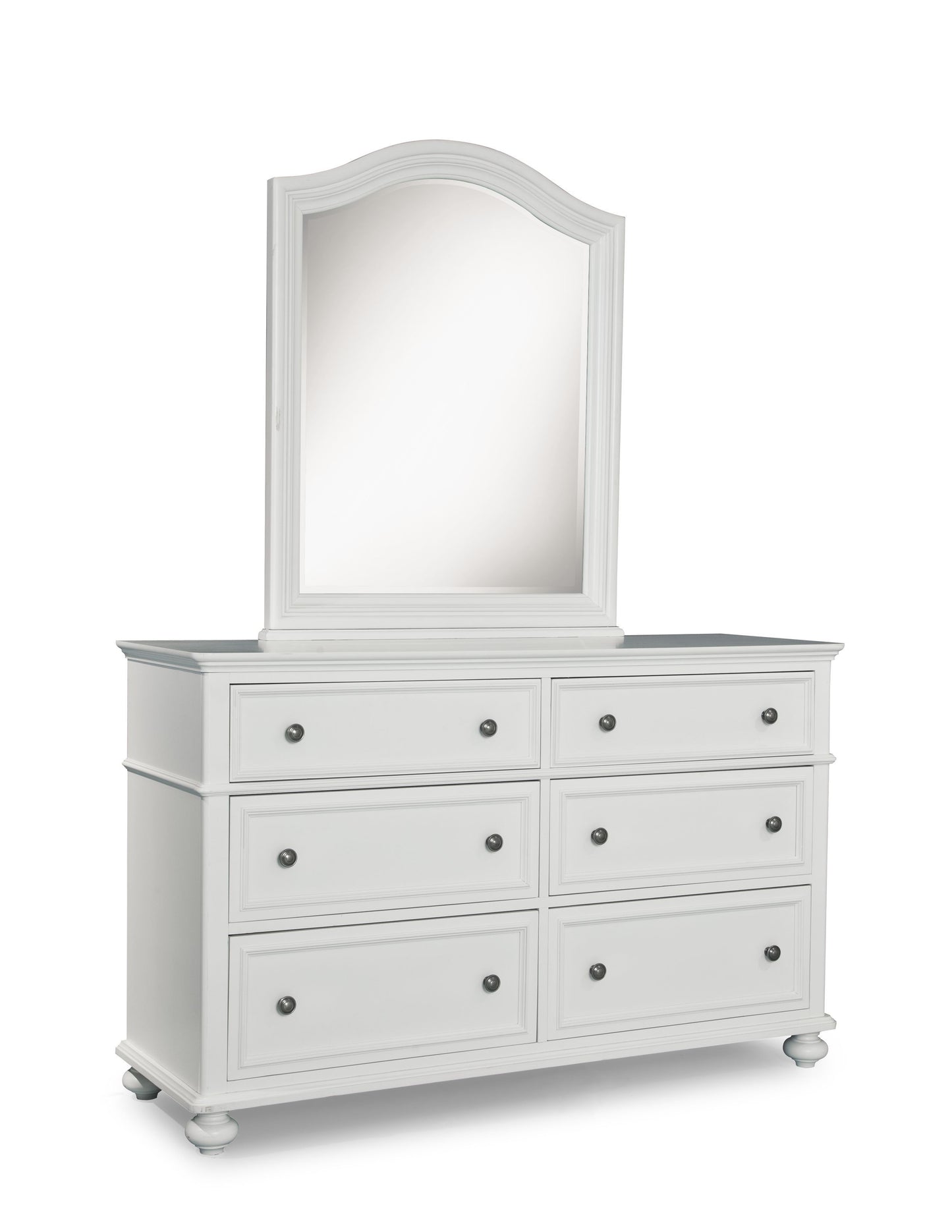 Madison - Arched Mirror - White