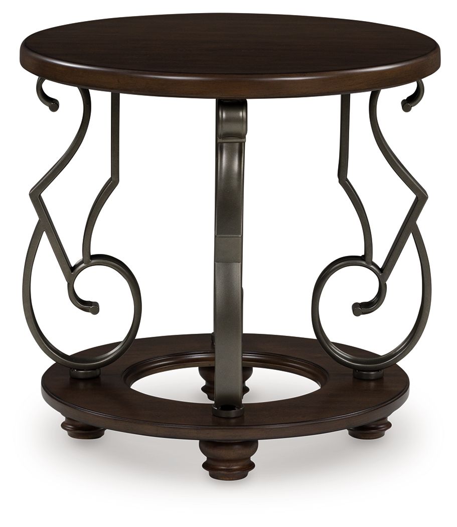 Ashley Furniture Frallyn End Table - Thumbnail 4
