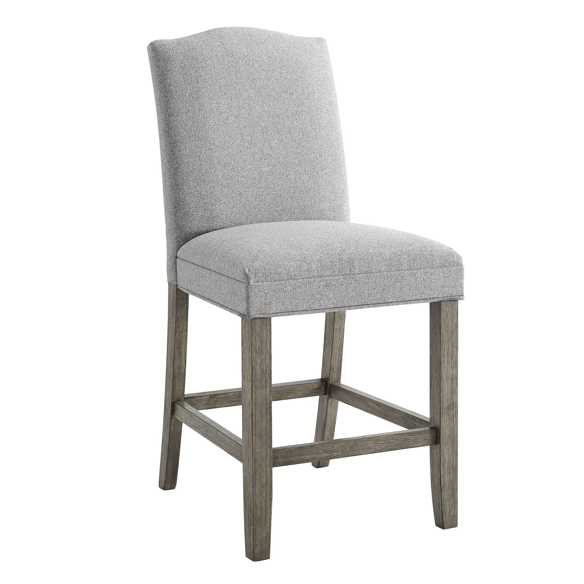 Grayson - Counter Chair - Gray / Light Brown