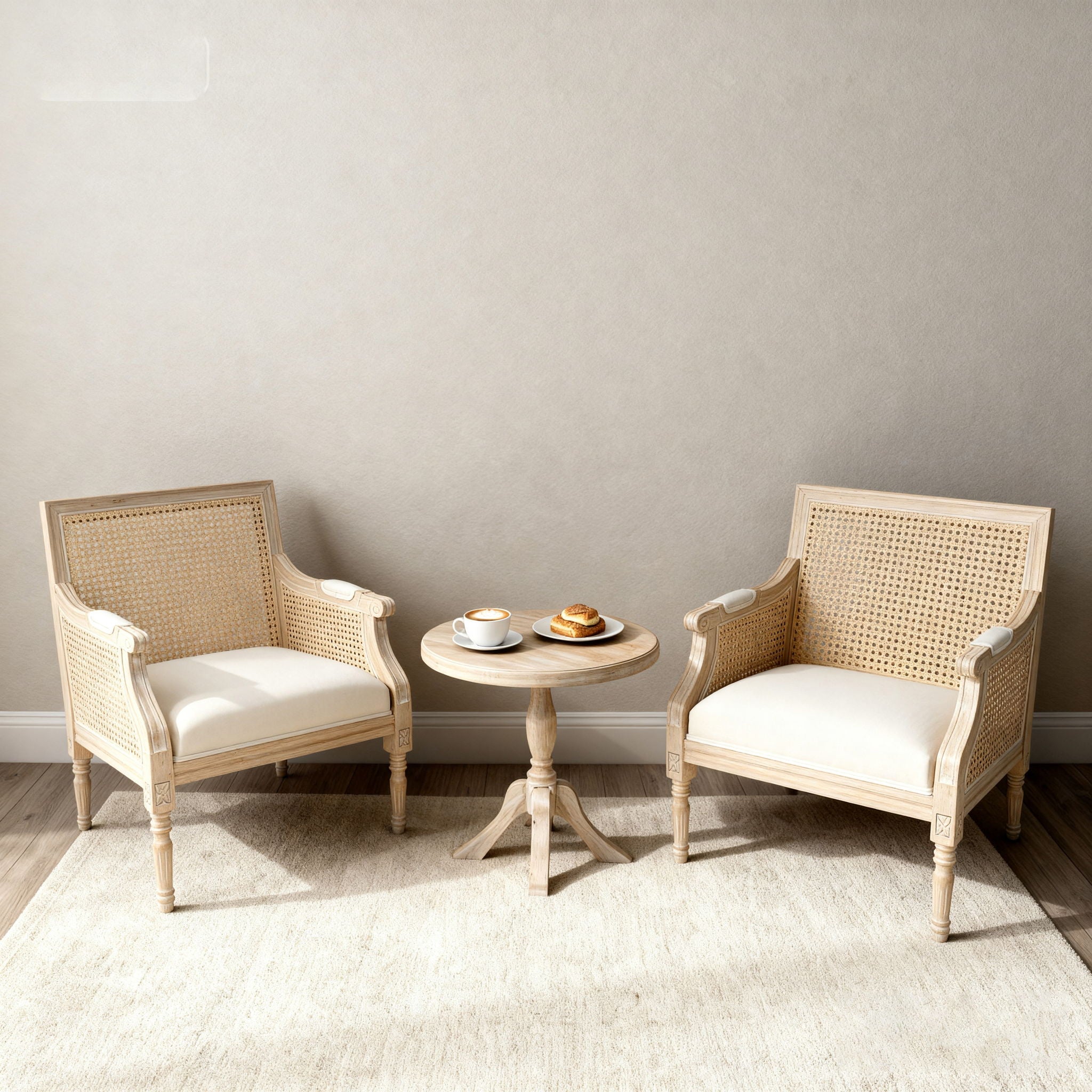 Accent Chair For Living Rooms - Beige