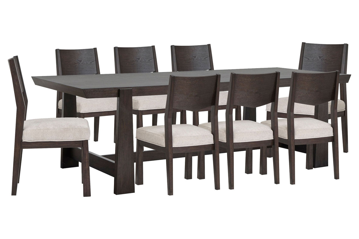 Tauren - Trestle Dining Table Set