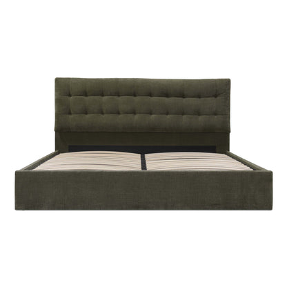 Sebastion - Queen Storage Bed - Green