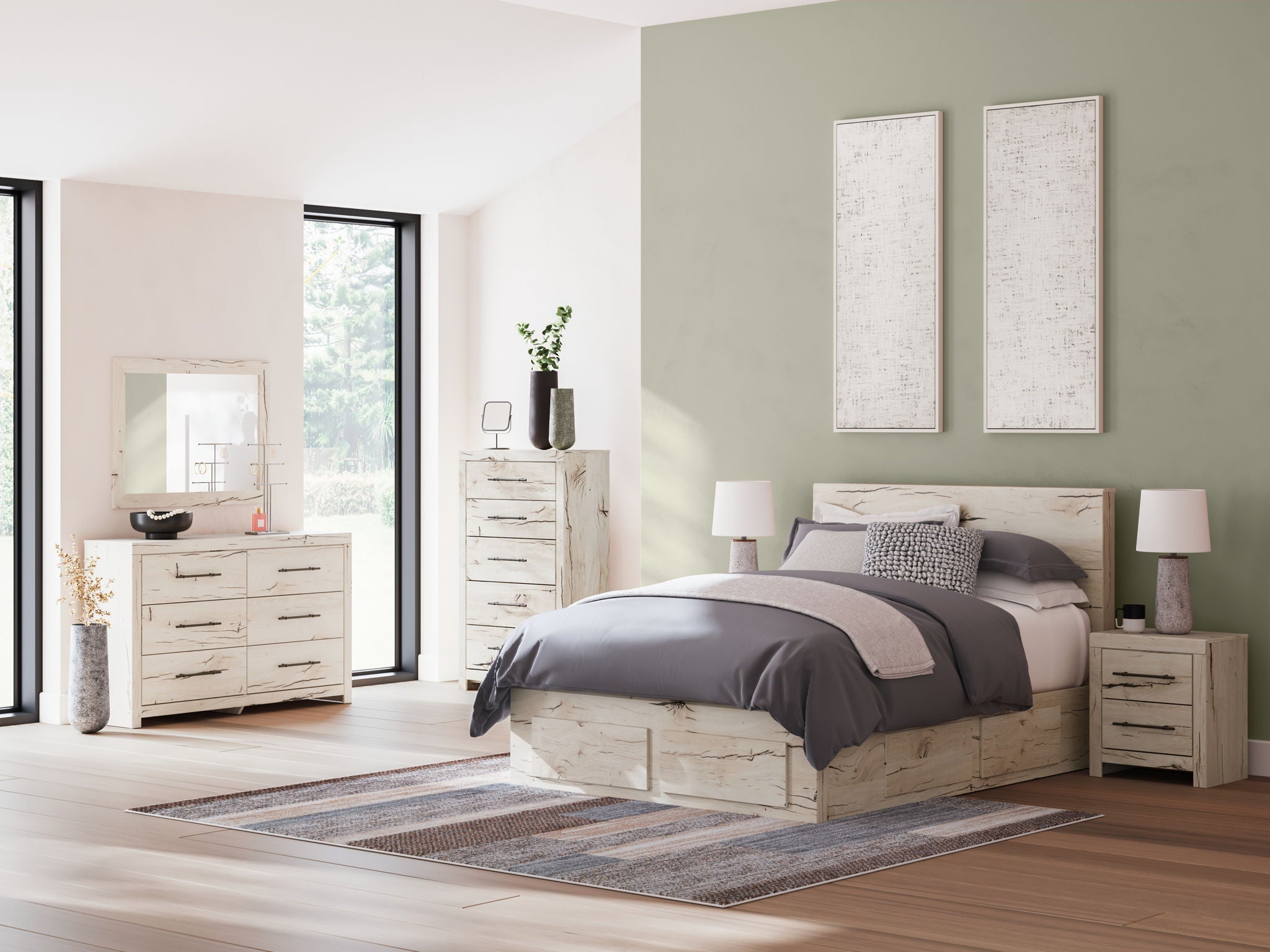Lawroy Storage Bedroom Set - Thumbnail 2