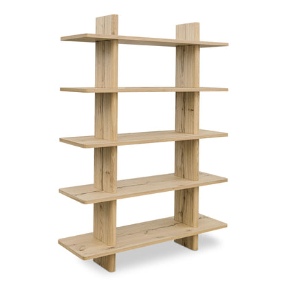 Casey - Large Standard Bookcase - Light Brown