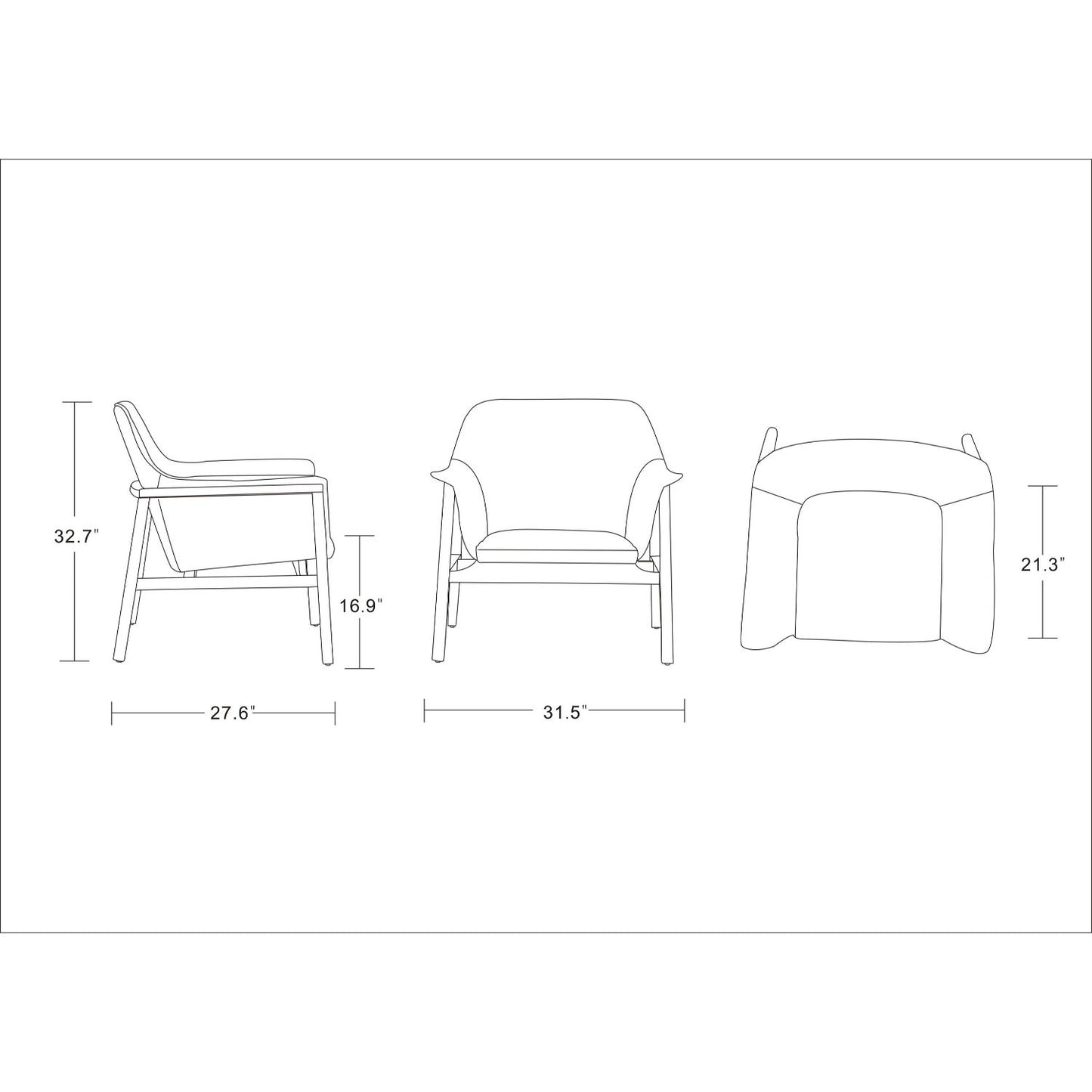 Miller - Weave Accent Armchair