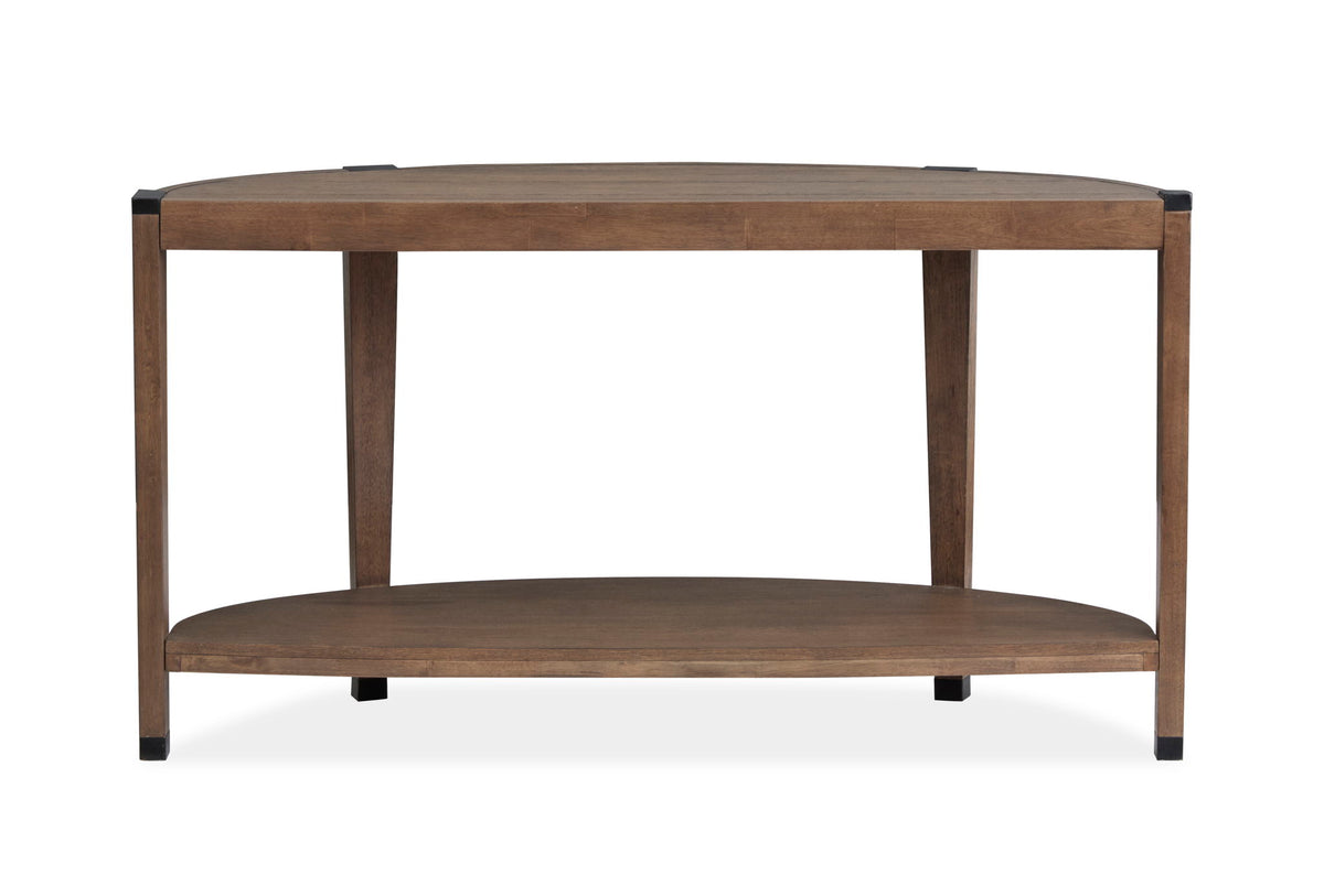 Kaysen - Demilune Sofa Table - Wallaby