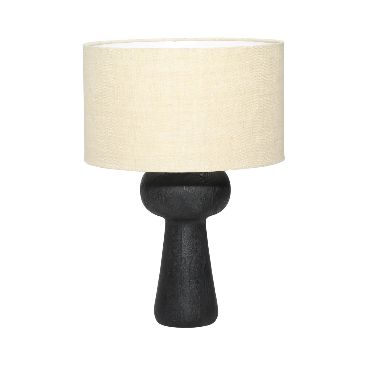 Lorraina - Table Lamp - Black And Beige