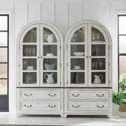 River Place - Bunching Curio (Set of 2) - Riverstone White & Tobacco