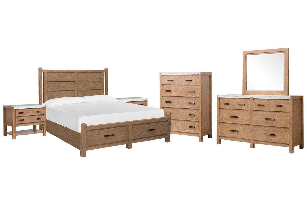 Plum Creek - Panel Storage Bedroom Set