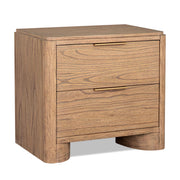 Alden - Nightstand (2 Drawers, Power With 2 Outlets, 1 USB & 1 USB-C) - Stonewashed