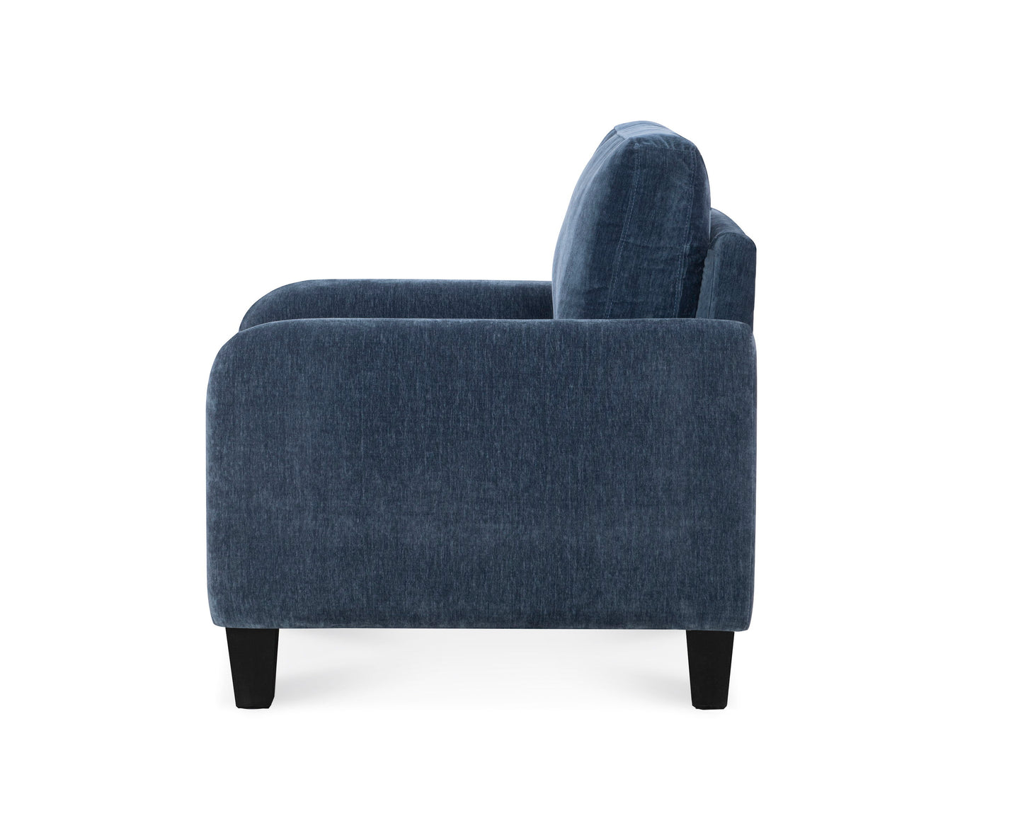 Everly - Velvet Chair - Blue