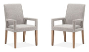Lindon - Dining Arm Chair With Upholstered Seat & Back (Set of 2)