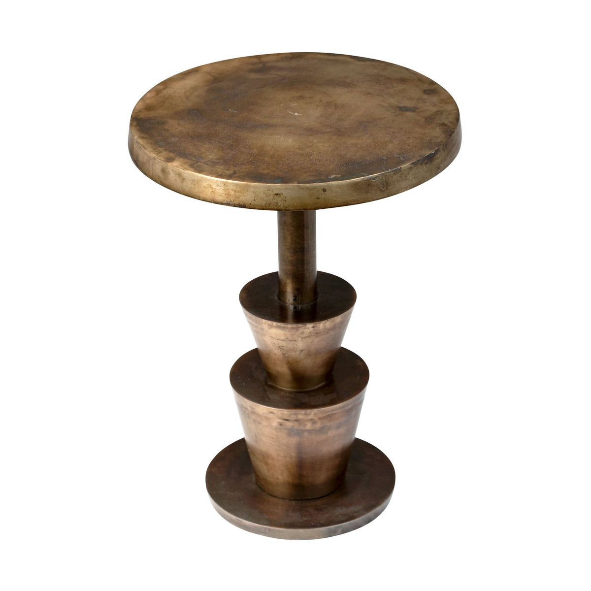 Kenway - Side Table - Antique Brass