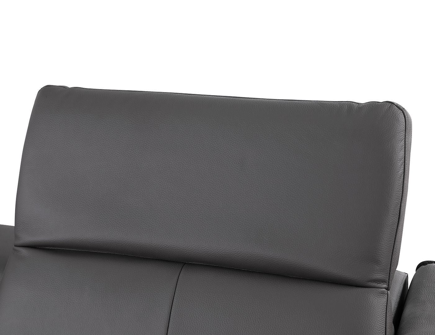 1208 - Leather Reclining Set (Sofa & Loveseat With Four Power Recliners)