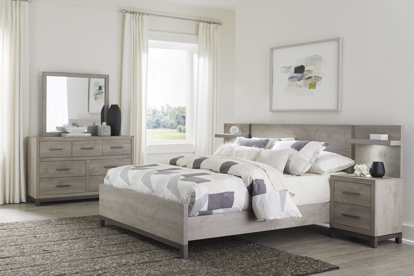 5pcs Queen Bedroom-Zephyr Collection