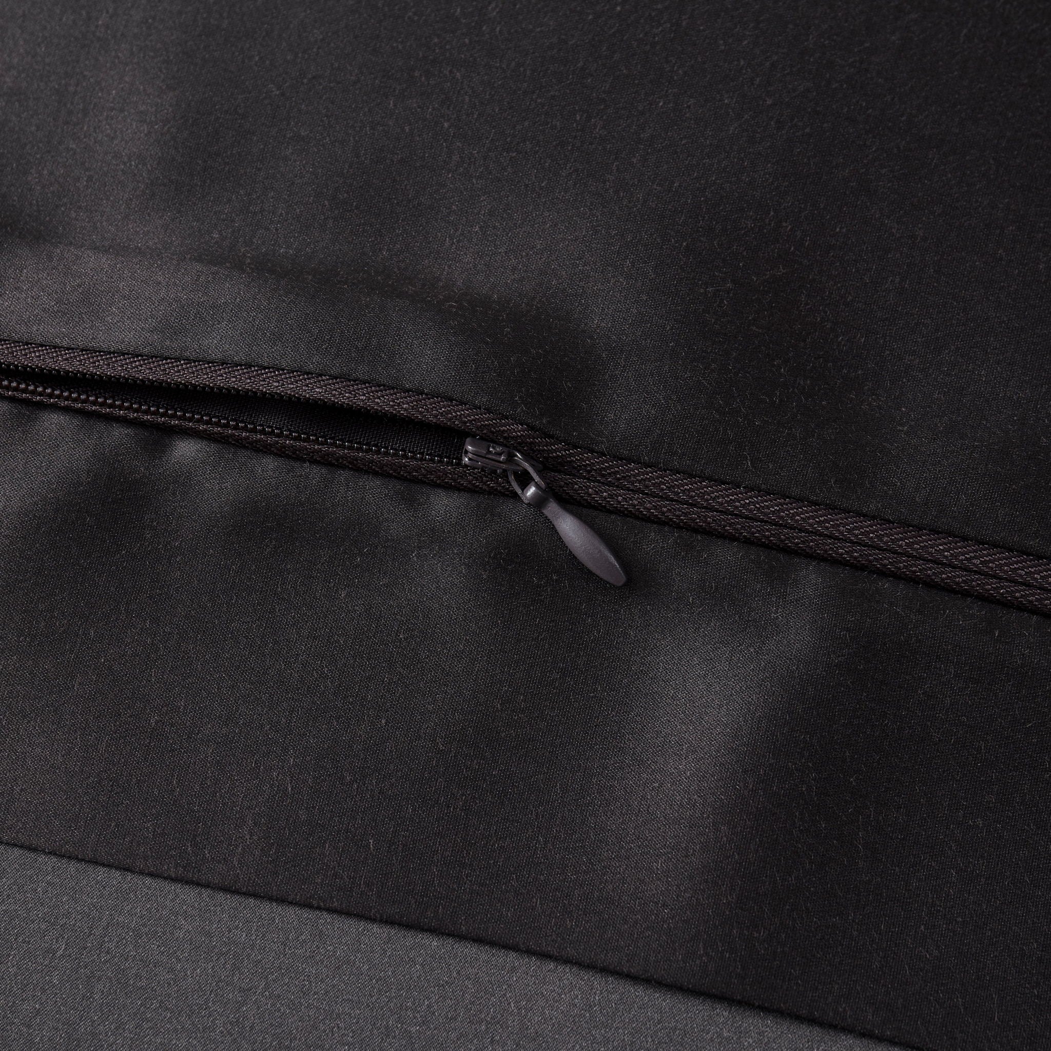 High Shine Satin - Euro Sham - Espresso