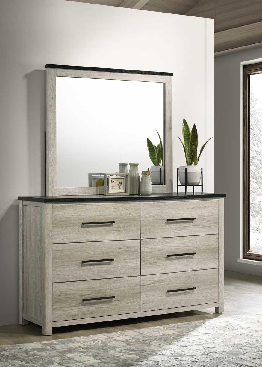 B263 - Mirror - Antique White