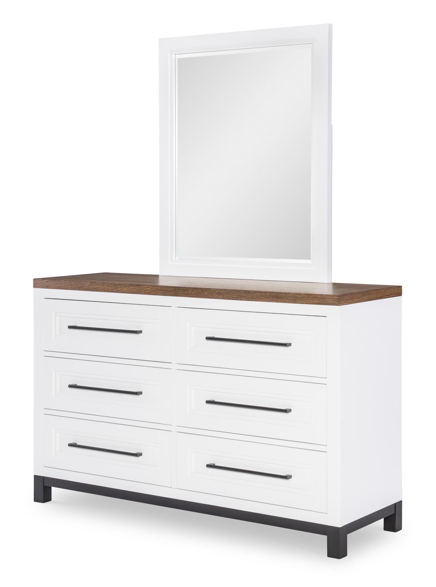 Dutton - Mirror - Natural White
