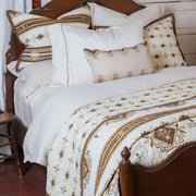 Dakota - Full/Queen Reversible Quilt Set (Set of 3) - Tan