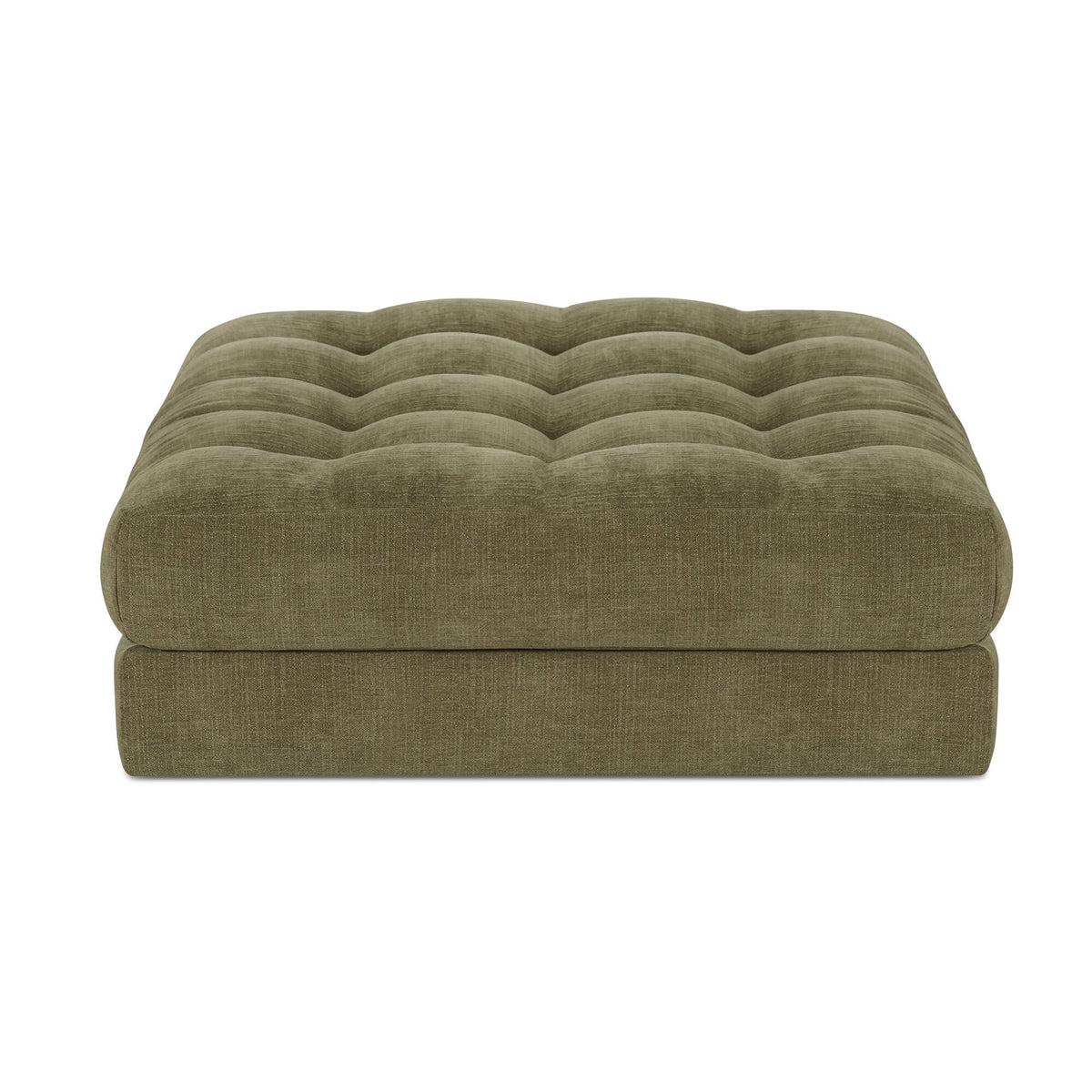 Davie - Ottoman - Olive Green