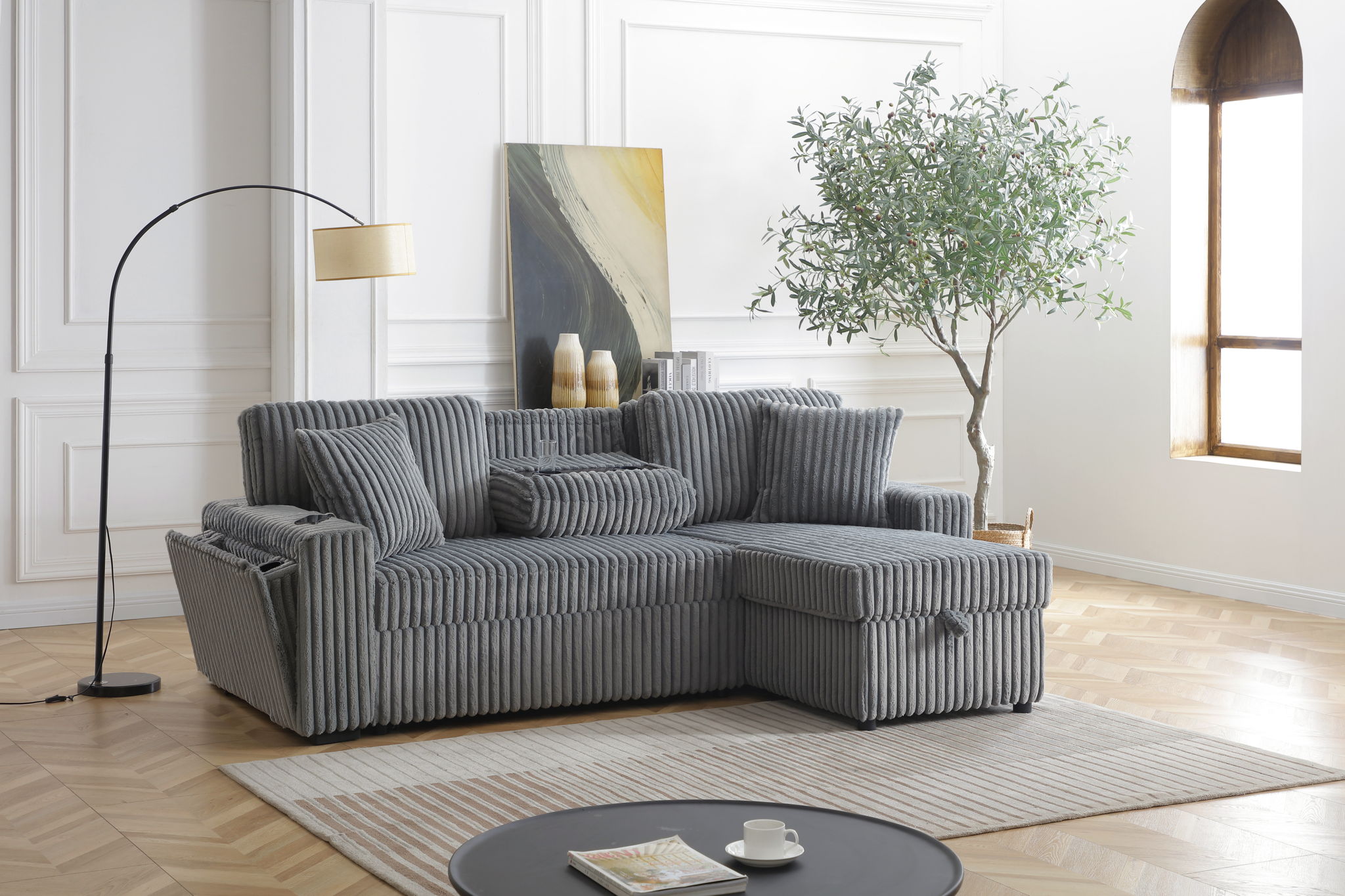 Glory Furniture - Connie - Sofa Bed Chaise
