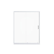 Pivot Shower Door With Handle, 1 / 4" Thick - Chrome